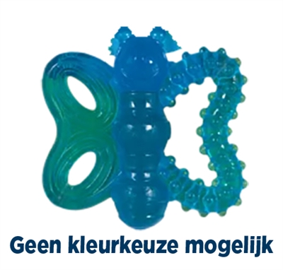 Jw butterfly chew-ee teether | assorti 16,5x11x2 cm