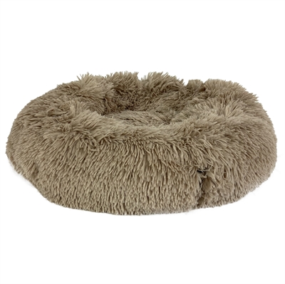 Foeiii hondenmand zenji relax donut lichtbruin