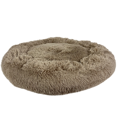 Foeiii hondenmand zenji relax donut lichtbruin