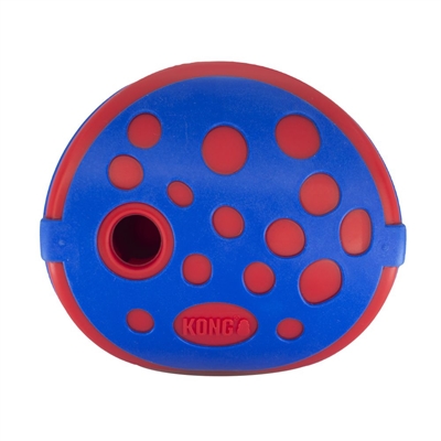 Kong rewards wally | blauw/rood 12,5x12,5x12,5 cm