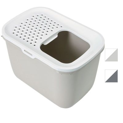 Savic kattenbak hop in antraciet/wit | 58,5x39x39,5 cm