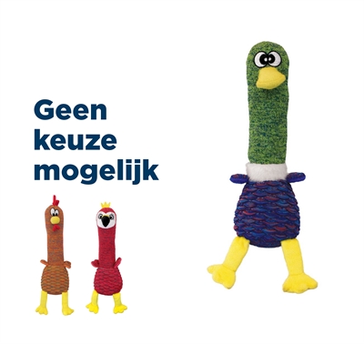 Kong shakers cuckoos assorti | 32x9x8 cm