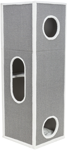Trixie cat tower stefano xxl grijs / lichtgrijs