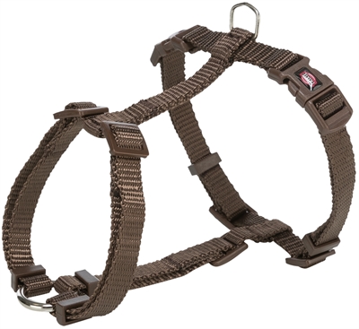 Zzz trixie hondentuig premium h-tuig bruin
