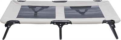 Trixie hondenligbed stretcher | grijs/zwart 99x60x19 cm