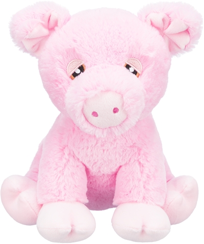 Trixie be eco varkentje edison pluche roze | 24 cm