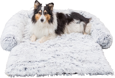 Trixie sofa bed harvey | hoekig wit/zwart 80x130 cm