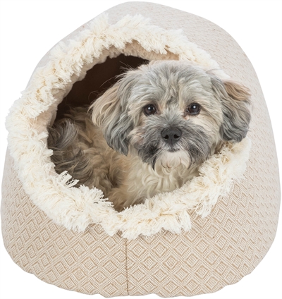 Trixie kattenmand iglo boho | beige 35x41x26 cm
