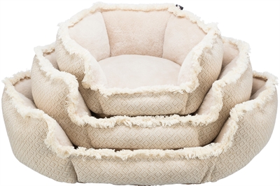 Trixie hondenmand boho hoekig | beige 50x50x18 cm