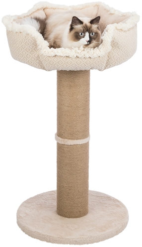 Trixie krabpaal boho beige | 50x50x97 cm