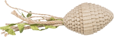 Trixie dennenappel karton / hennep beige