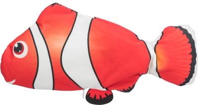Trixie spartel vis catnip 26 cm | oranje