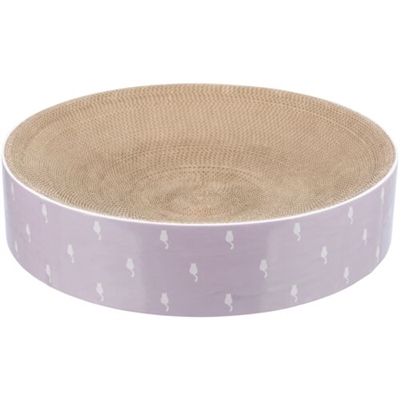 Trixie krabmand lilly | karton, catnip, lichtgrijs, 45x45x10 cm