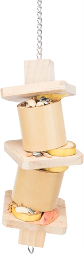Trixie snack speelgoed bamboe / hout naturel