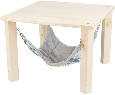 Trixie schuilplaats met hangmat sunny grijs | 37x37x29 cm