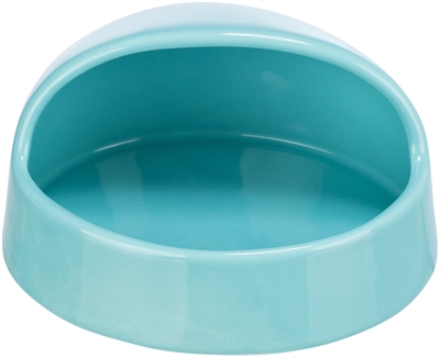 Trixie zandbad muizen/hamsters | keramiek turquoise 16x14x8 cm