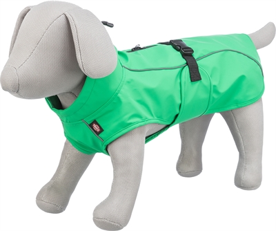 Trixie regenjas hond vimy groen