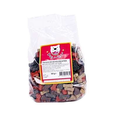 Dog treatz training mix bones grainfree | 500 gr