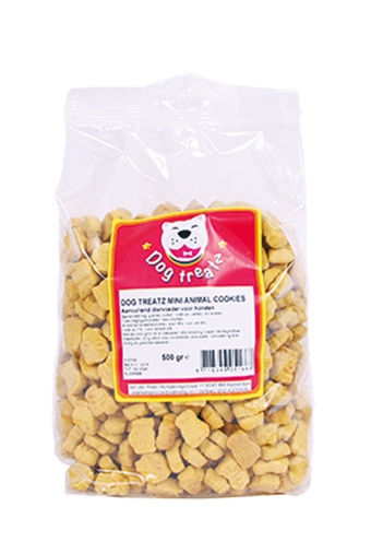 Dog treatz mini animal cookies | 500 gr hondenkoekjes