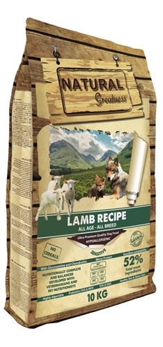Natural greatness lamb recipe | 10 kg hondenvoer
