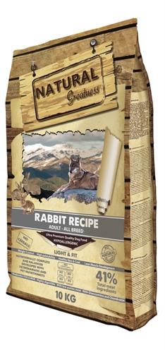 Natural greatness rabbit light & fit | 10 kg diereten