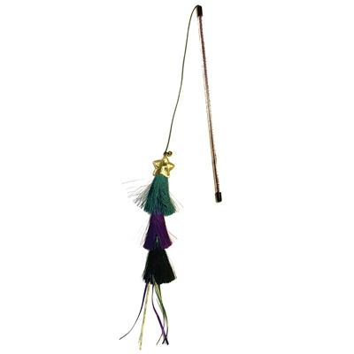 Happy pet gemstone forest kwast boom kattenhengel