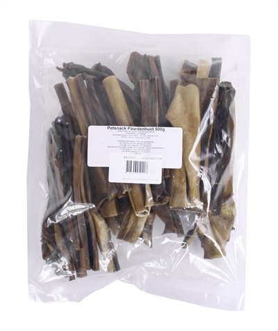 Petsnack paardenhuid