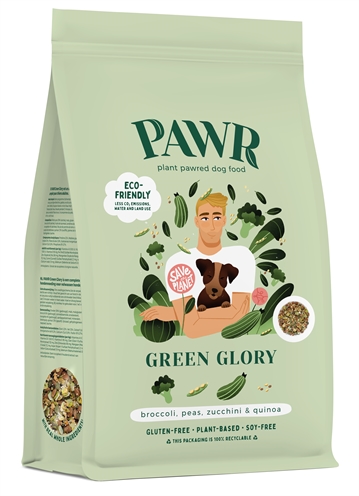 Pawr plantaardig vegan green glory | 750 gr