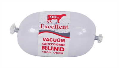 Excellent vers vacuum gestoomd rund