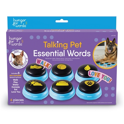 Hunger for words talking pet essential words set | 28,5x23x4,8 cm