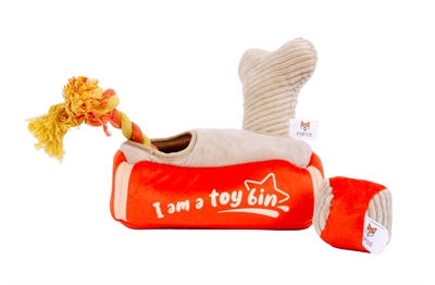 Fofos hide & seek met bot / flostouw / bal | 21x12x14 cm