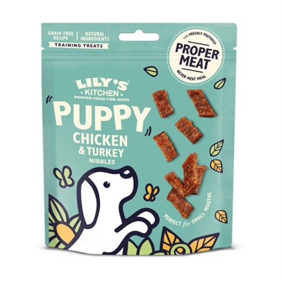 Zzzlily's kitchen chicken / turkey nibbles voor puppies