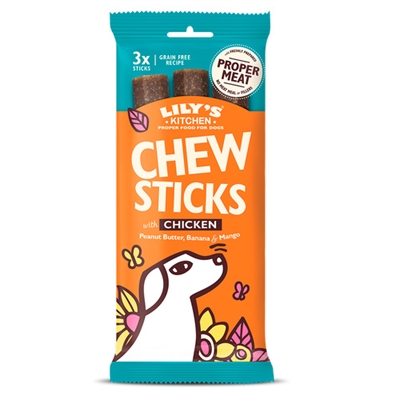 Zzzlily's kitchen dog adult chew sticks chicken