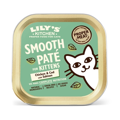 Lily's kitchen cat kitten cod pate