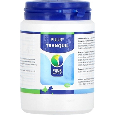 Puur natuur tranquil (rust) hond en kat | 75 gr