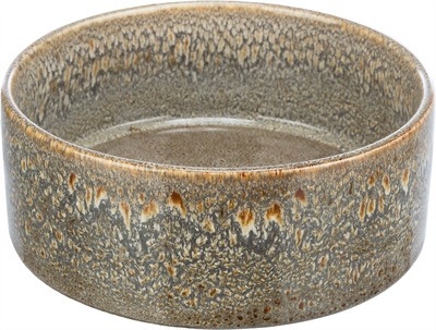 Trixie voerbak keramiek bruin | 16x16 cm 900 ml