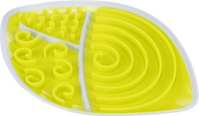 Trixie lick'n'snack plaat blad tpr | 28x21 cm