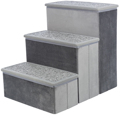 Trixie trap met opbergruimte grijs | 34x50x45 cm