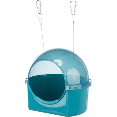 Trixie badhuis rond blauw | 20x17,5x20 cm