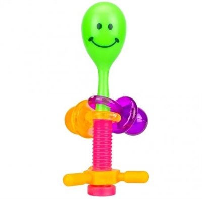 Petlala happy rattle foot toy | 10x5 cm