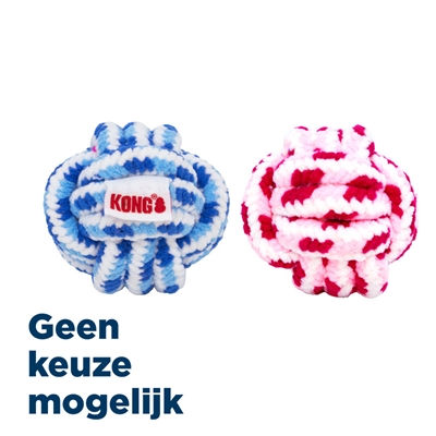Kong rope ball touwbal puppy assorti