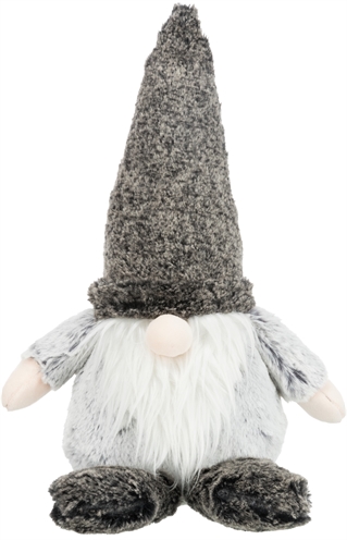 Trixie kerst kabouter pluche grijs