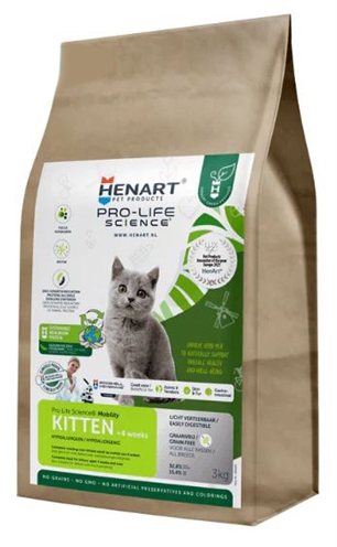 Henart insect cat junior met hem eierschaalmembraan | 3 kg
