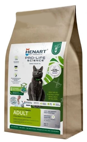 Henart insect cat adult met hem eierschaal 3 kg | diervoer