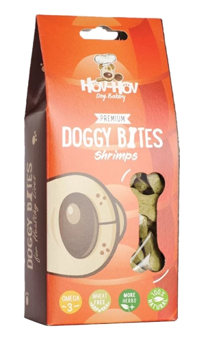 Hov-hov premium doggy bites | graanvrij garnaal 100 gr