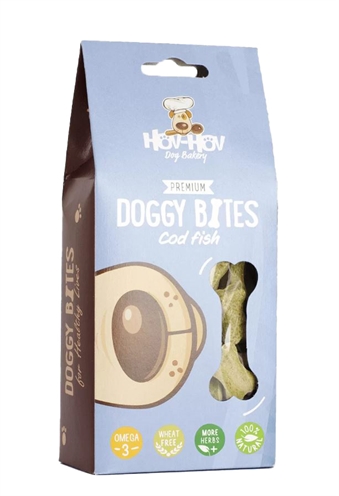 Hov-hov premium doggy bites kabeljouw | graanvrij 100 gr