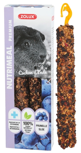 Zolux nutrimeal stick cavia pruim | 110 gr 2 st