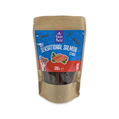 Easypets soft sensational salmon sticks | 200 gr