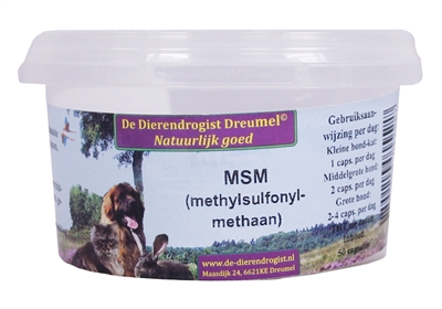 Dierendrogist msm capsules | 50 st