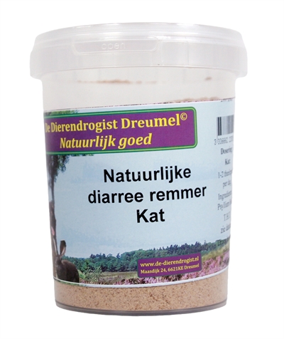 Dierendrogist natuurlijke diarree remmer kat | 200 gr